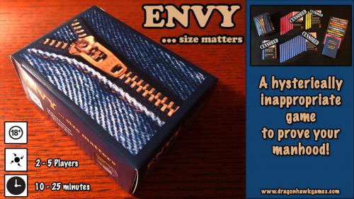 Envy ..... size matters The NSFW Adult Card Game