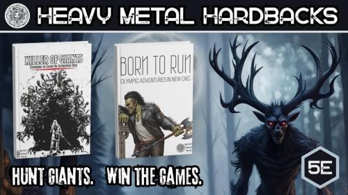 Heavy Metal Hardbacks!