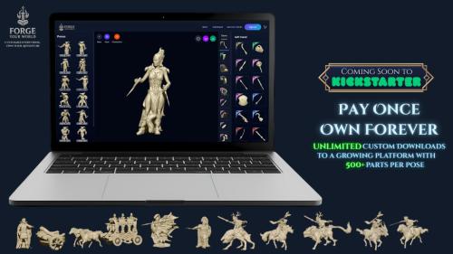 Forge 2: Custom Miniatures & Premade STL Collections