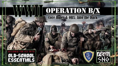 WWII Operation B/X TTRPG for Old-School Essentials