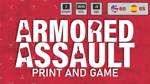 ARMORED ASSAULT - Print & Play - PDF - Wargame - pnp - Game.