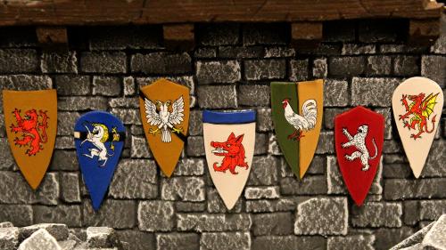 Heraldic Waterslide Decals for Wargaming