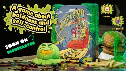Vomitland | A game about pushing your luck and your stomachs