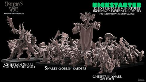 SNARL S GOBLIN RAIDERS BY AVATARS OF WAR