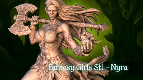 Fantasy Girls STL 4 -  Grakka