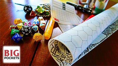 Big Pockets - Silicone Tabletop RPG Products