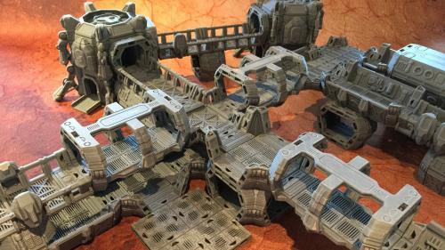 3D Printable Sci-Fi Modular Outpost