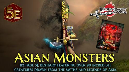 Asian Monsters: 90+ magnificent monsters for DnD 5E!