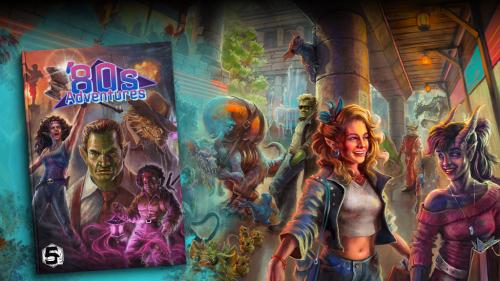 80 s Adventures: 5e Supplement & Adventure Modules for DnD