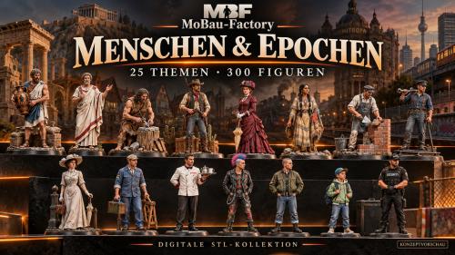 Menschen & Epochen – 300 Figuren für deine Miniaturwelten