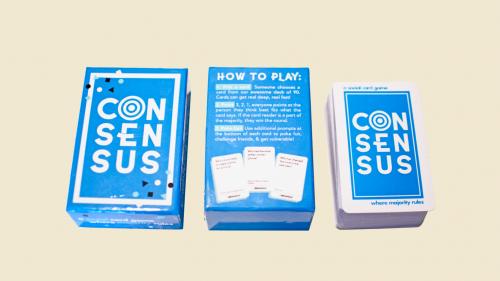 Consensus: The social card game where majority rules!