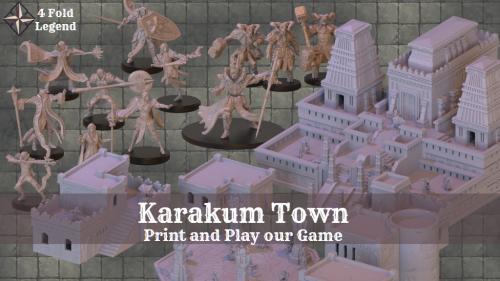 4 Fold Legend: Karakum Town