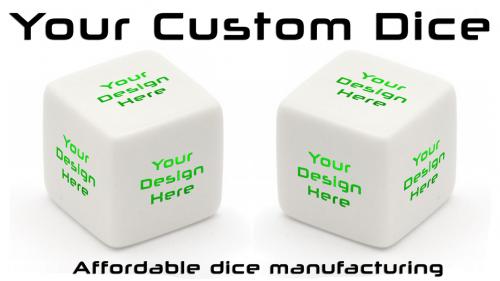 Your Custom Dice - Affordable dice manufacturing