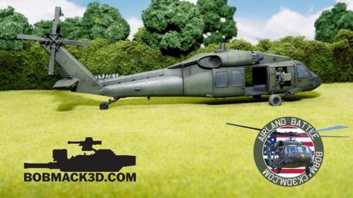 Air-Land Battle - US Army STL Files. 1/56. 1/72 & 1/100