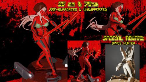 Darth Malicea - Miniatures Tabletop RPG STLs NSFW