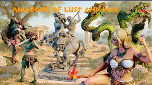 Amazons of Lust and War | Printable STL Files