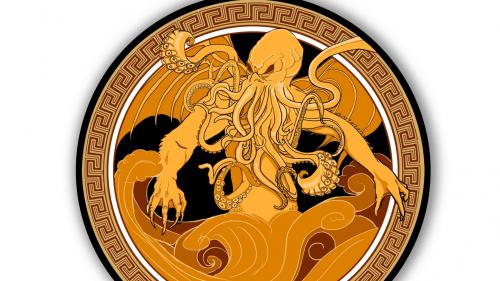 Cthulhu Mythos Dinner Plate 1