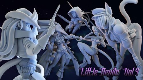 Little Devils Vol.4: Collectible Demon Figures & Mischievous