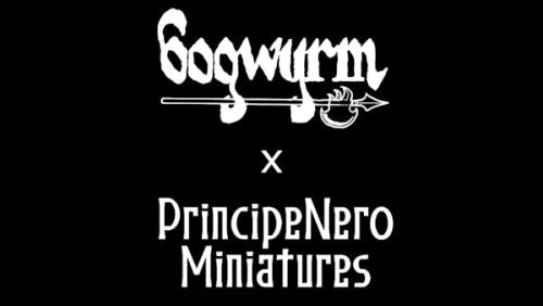 Bogwyrm x PrincipeNero : Evil Dwarfs, Heavy Metal, 28mm