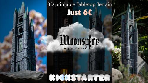 3D Printable Church Tower