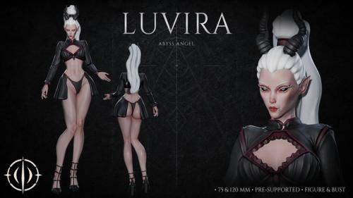 LUVIRA – Abyss Angel | STL Figure