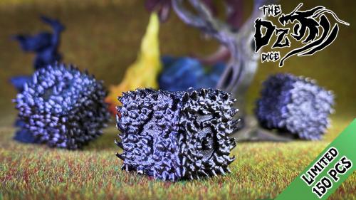 The DZ Dice - inspired by the ferocity of a dragon