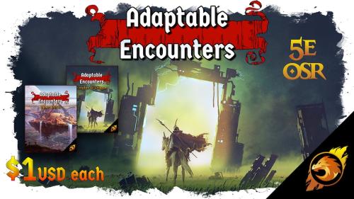 Adaptable Encounters - The Lance and Starship (5e & OSR)