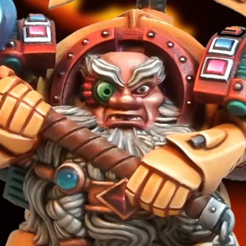 Exö-Squad Röknaut Space Dwarf Miniatures