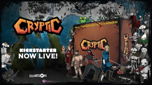 Cryptic Card-based RPG Board Game