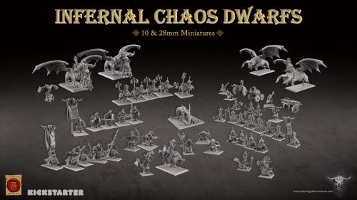 Infernal Chaos Dwarfs & Hobgoblins Miniatures
