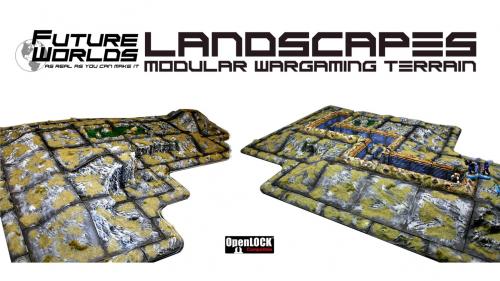Future Worlds: Landscapes - modular war game terrain