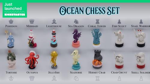 Ocean Chess Set