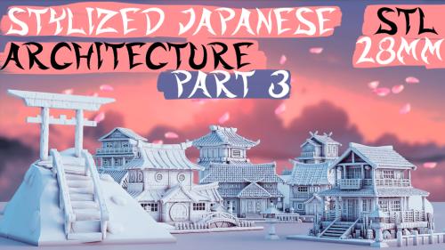 Stylized Japanese Architecture Part 3