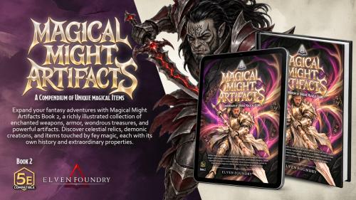 5e - Magical Might Artifacts Book 2: 100 Magic Items & Cards
