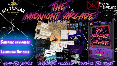 The Midnight Arcade: A play-at-home horror Escape Room game