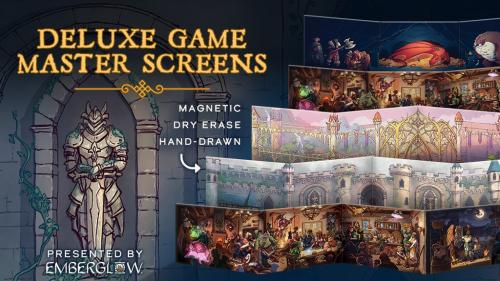 The Loreweaver 2: Deluxe Magnetic GM Screens