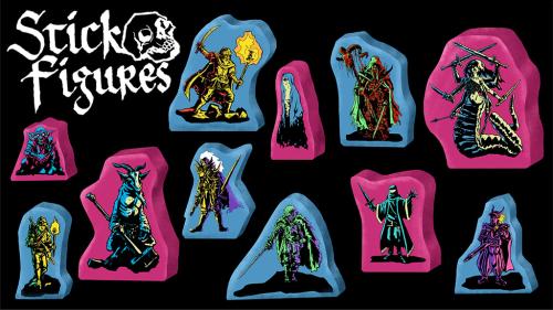 Stick Figures: Tombpunk Creatures and Characters