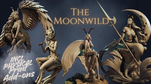 The Moonwild Collection — Fantasy STL Miniatures