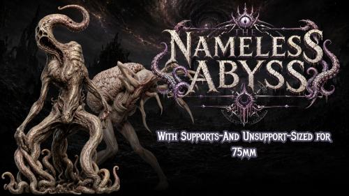 The Nameless Abyss: Cosmic Horror 75mm STL Files
