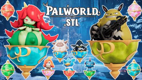 Palworld. Pals Miniatures. Tabletop Game