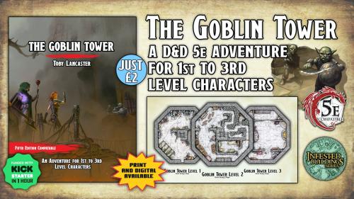 The Goblin Tower for DnD 5e RPG - for only Â£2 GBP