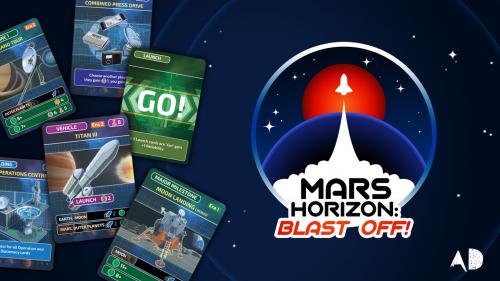 Mars Horizon: Blast Off! A Card Game About Getting to Mars