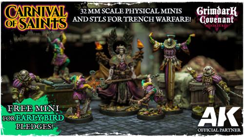 Carnival of Saints: A grimdark warband for trench warfare
