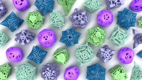 Epic Collection of Printable Dice Designs