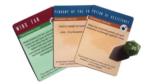 Loot Cards for 5E