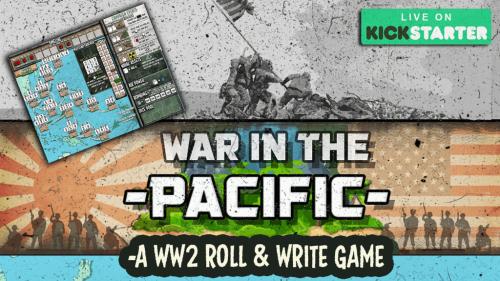 War In The Pacific: A WW2 Roll & Write Game
