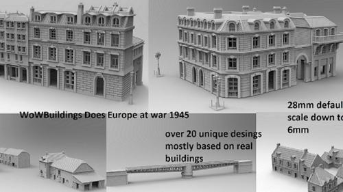 WoWBuildings does Europe at War 1945