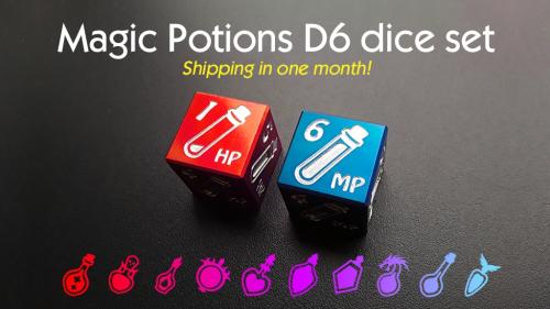 Super Potion d6 dice set
