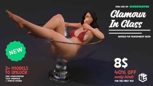 Glamour In Glass: STL Collection Models