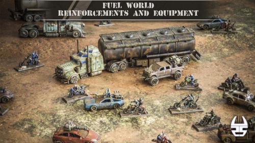 Fuel World, reinforcements and equipment